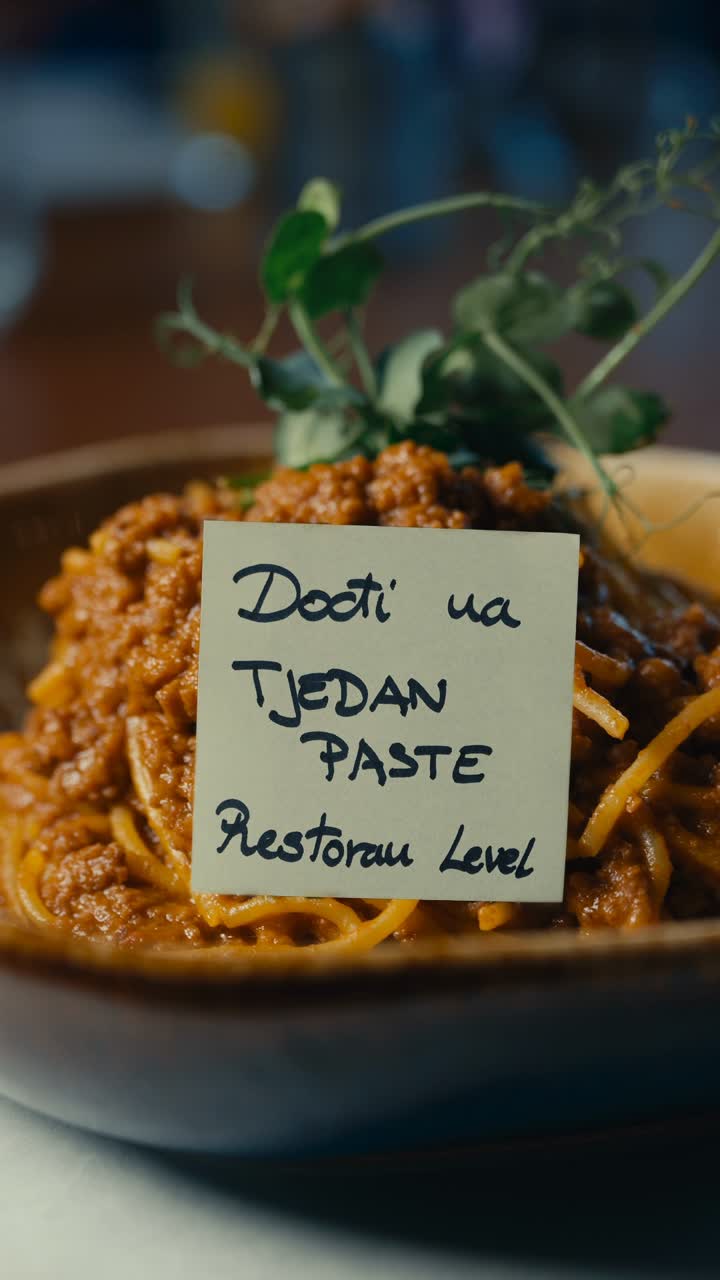 Kreativni sadržaj za restoran Level
